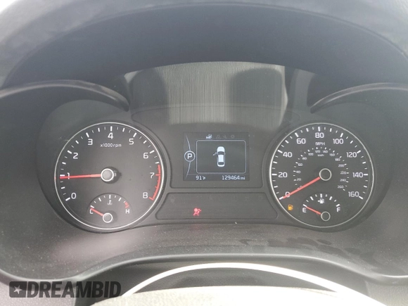 2018 Kia Optima LX with VIN 5XXGT4L34JG184071, listed as a Copart auction lot 49706515 with 129,464 mi miles and Salvage Title. Bid and sale history available at carsss.com. Image 9.