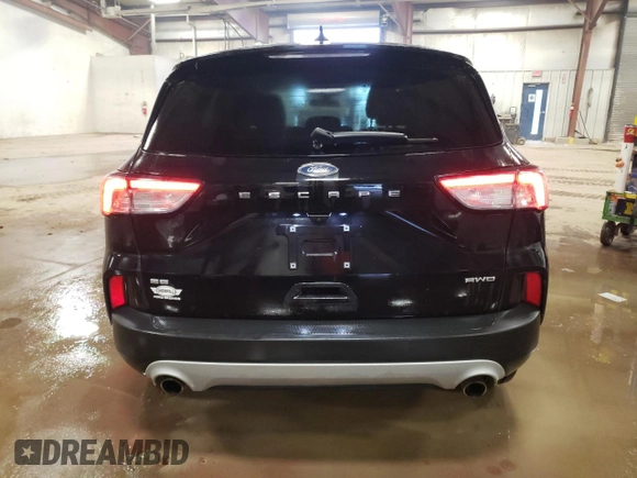 2020 Ford Escape SE with VIN 1FMCU9G61LUC64434, listed as a Copart auction lot 41644595 with 64,676 mi miles and Salvage Title. Bid and sale history available at carsss.com. Image 6.