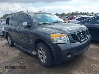 2010 Nissan Armada Titanium z VIN 5N1BA0ND5AN618321, wystawiony jako IAAI lot #41481033 z przebiegiem 221 496 mil mil oraz . Historia ofert i sprzedaży dostępna na DreamBid. Obrazek 1.