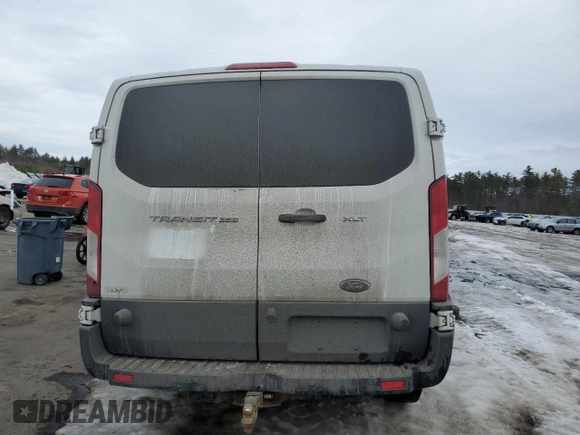 2015 Ford Transit XL with VIN 1FBZX2YM8FKA54542, listed as a Copart auction lot 46326545 with 98,306 mi miles and Salvage title. Bid and sale history available at DreamBid. Image 6.