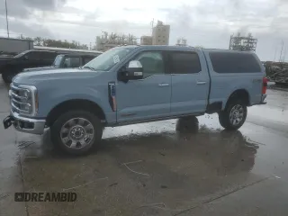 2024 Ford Super Duty F-250 SRW XL with VIN 1FT8W2BM5RED02980, listed as a Copart auction lot 49395015 with 37,462 mi miles and Salvage Title. Bid and sale history available at carsss.com. Image 1.