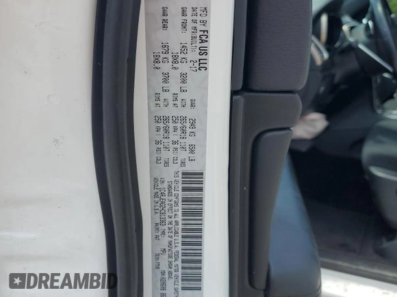 2017 Jeep Grand Cherokee Laredo with VIN 1C4RJEAG2HC813363, listed as a Copart auction lot 52394455 with 78,237 mi miles and Salvage Title. Bid and sale history available at carsss.com. Image 13.