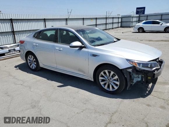 2016 Kia Optima EX with VIN 5XXGU4L36GG007947, listed as a Copart auction lot 58442435 with 81,559 mi miles and Salvage title. Bid and sale history available at DreamBid. Image 4.