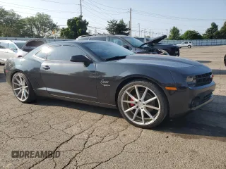 2012 Chevrolet Camaro 2LT with VIN 2G1FC1E37C9122299, listed as a Copart auction lot 58574735 with 137,374 mi miles and Salvage title. Bid and sale history available at DreamBid. Image 4.