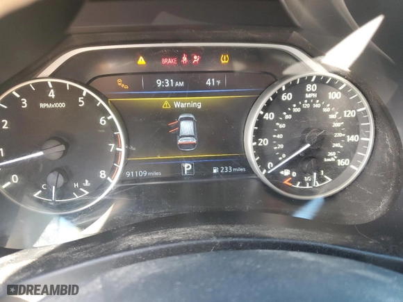 2015 Nissan Murano Platinum with VIN 5N1AZ2MG4FN268828, listed as a Copart auction lot 47925825 with 91,109 mi miles and Salvage Title. Bid and sale history available at carsss.com. Image 9.