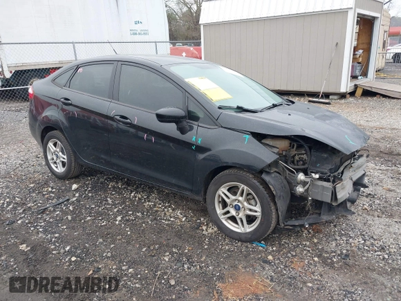 2017 Ford Fiesta SE with VIN 3FADP4BJ5HM121308, listed as a IAAI auction lot 41487509 with 147,112 mi miles. Bid and sale history available at carsss.com. Image 1.