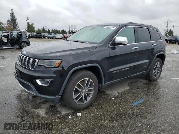 2017 Jeep Grand Cherokee Limited with VIN 1C4RJEBG3HC915608, listed as a Copart auction lot 49095105 with 108,258 mi miles and Salvage Title. Bid and sale history available at carsss.com. Image 1.