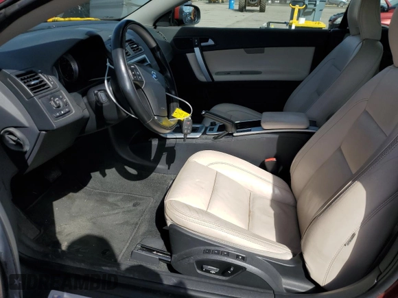 2012 Volvo C70 T5 with VIN YV1672MC8CJ126119, listed as a Copart auction lot 51306075 with 90,679 mi miles and Salvage Title. Bid and sale history available at carsss.com. Image 7.