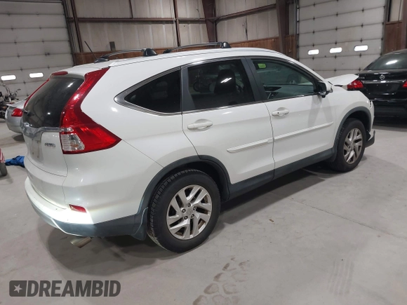 2015 Honda CR-V EX-L with VIN 5J6RM4H73FL024007, listed as a IAAI auction lot 42080104 with 122,083 mi miles. Bid and sale history available at carsss.com. Image 4.