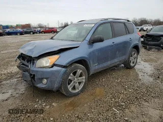 2010 Toyota RAV4 Sport with VIN JTMRF4DV6AD034554, listed as a Copart auction lot 42935655 with 0 mi miles and Salvage Title. Bid and sale history available at carsss.com. Image 1.