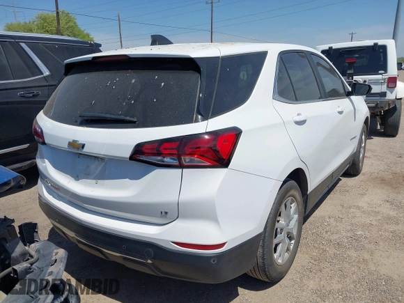 2023 Chevrolet Equinox LT z VIN 3GNAXKEG2PS134178, wystawiony jako IAAI lot #42066160 z przebiegiem 57 290 mil mil oraz . Historia ofert i sprzedaży dostępna na DreamBid. Obrazek 4.