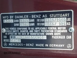 1987 Mercedes-Benz 190 z VIN WDBDB26D9HF306901, wystawiony jako IAAI lot #42018142 z przebiegiem 190 364 mil mil oraz . Historia ofert i sprzedaży dostępna na DreamBid. Obrazek 9.