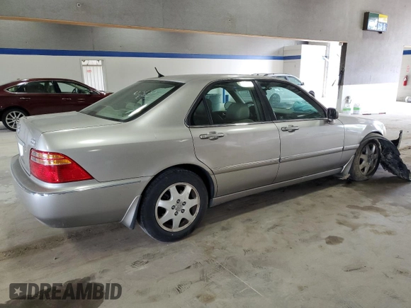 2002 Acura RL z VIN JH4KA96542C007840, wystawiony jako Copart lot #53459615 z przebiegiem Nie podano mil oraz Szkoda całkowita • Salvage title. Historia ofert i sprzedaży dostępna na DreamBid. Obrazek 3.