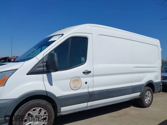 2015 Ford Transit Cargo with VIN 1FTNE2CM4FKA07886, listed as a IAAI auction lot 42446968 with 124,632 mi miles and . Bid and sale history available at DreamBid. Image 14.