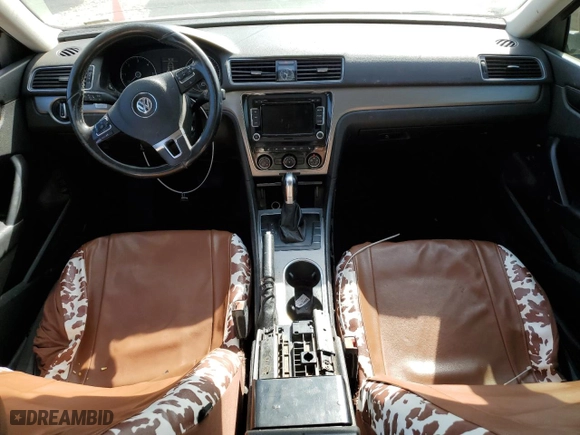 2015 Volkswagen Passat 2.0L TDI SE w/Sunroof with VIN 1VWBV7A3XFC053398, listed as a Copart auction lot 53162165 with 223,315 mi miles and Clean Title. Bid and sale history available at carsss.com. Image 8.