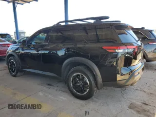 2023 Nissan Pathfinder Rock Creek with VIN 5N1DR3BD7PC270016, listed as a Copart auction lot 54060615 with 32,119 mi miles and Salvage title. Bid and sale history available at DreamBid. Image 2.