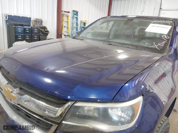 2017 Chevrolet Colorado 2WD WT with VIN 1GCGSBEN4H1299507, listed as a IAAI auction lot 39795264 with 129,836 mi miles. Bid and sale history available at carsss.com. Image 6.