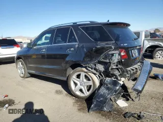 2015 Mercedes-Benz M 400 with VIN 4JGDA5GB2FA486716, listed as a Copart auction lot 88552985 with 18,254 mi miles and Salvage Title. Bid and sale history available at DreamBid. Image 2.
