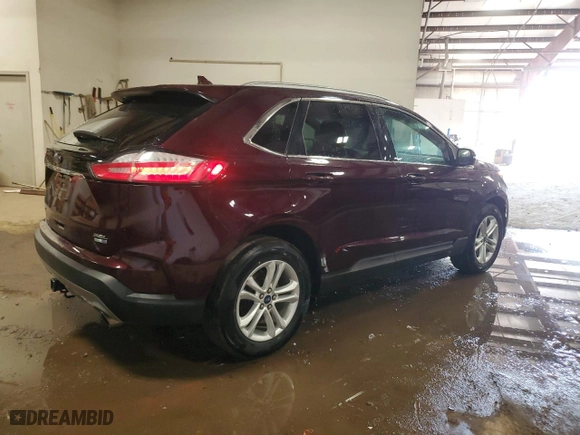 2019 Ford Edge SEL with VIN 2FMPK4J96KBC61370, listed as a Copart auction lot 49096595 with 76,129 mi miles and Clean Title. Bid and sale history available at carsss.com. Image 3.