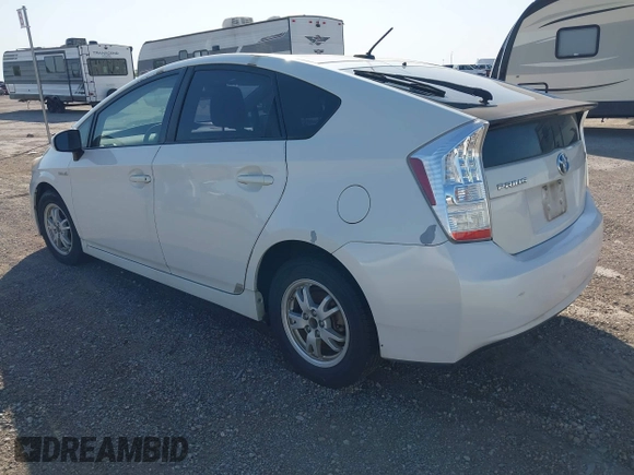 2010 Toyota Prius II with VIN JTDKN3DU3A0135421, listed as a IAAI auction lot 41935937 with 148,840 mi miles and . Bid and sale history available at DreamBid. Image 3.