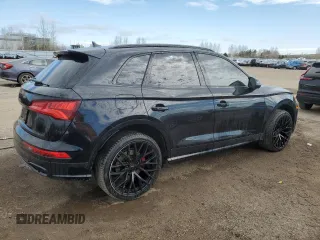 2019 Audi SQ5 Premium with VIN WA1A4AFY8K2002611, listed as a Copart auction lot 55747525 with 99,181 mi miles and Salvage title. Bid and sale history available at DreamBid. Image 3.