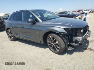 2024 Audi SQ5 Premium Plus с VIN WA1B4AFY3R2057790, выставлен на аукционе Copart как лот 55199525 с пробегом 16 391 миль миль и Списание • Salvage title. История ставок и продаж доступна на DreamBid. Изображение 4.