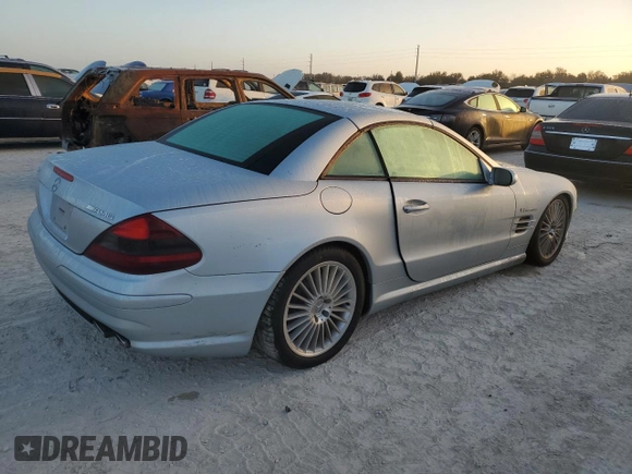 2004 Mercedes-Benz SL 55/63 AMG с VIN WDBSK74F64F071683, выставлен на аукционе Copart как лот 75084534 с пробегом Не указан миль и Списание • Salvage title. История ставок и продаж доступна на DreamBid. Изображение 3.