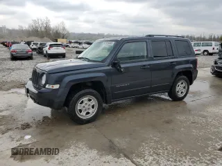 2014 Jeep Patriot Sport with VIN 1C4NJRBB4ED602129, listed as a Copart auction lot 52609085 with 222,064 mi miles and Salvage Title. Bid and sale history available at DreamBid. Image 1.