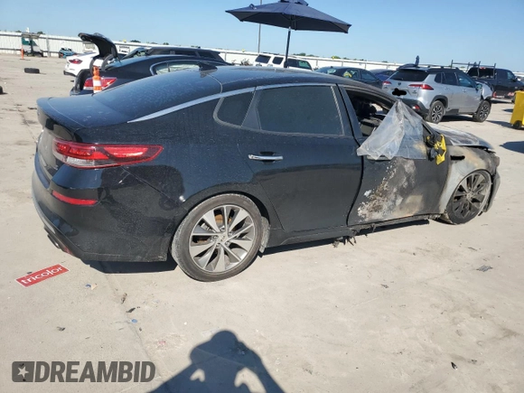 2019 Kia Optima LX with VIN 5XXGT4L30KG284850, listed as a Copart auction lot 56714065 with Not provided miles and Clean title. Bid and sale history available at DreamBid. Image 3.