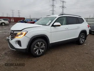 2024 Volkswagen Atlas SE z VIN 1V2LR2CA3RC508623, wystawiony jako Copart lot #51422935 z przebiegiem 16 382 mil mil oraz Szkoda całkowita • Salvage title. Historia ofert i sprzedaży dostępna na DreamBid. Obrazek 1.