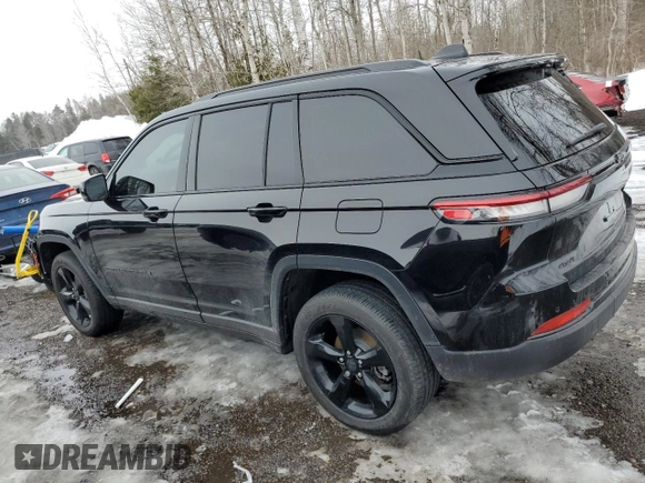 2024 Jeep Grand Cherokee Laredo X with VIN 1C4RJHAG2RC250351, listed as a Copart auction lot 45589205 with 1,177 mi miles and Salvage Title. Bid and sale history available at carsss.com. Image 2.