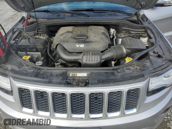 2015 Jeep Grand Cherokee Overland with VIN 1C4RJFCG4FC717752, listed as a Copart auction lot 51506035 with 93,232 mi miles and Clean Title. Bid and sale history available at carsss.com. Image 12.