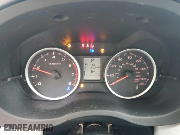 2014 Subaru Forester Premium with VIN JF2SJAEC5EH517030, listed as a Copart auction lot 63153595 with 211,242 mi miles and Salvage title. Bid and sale history available at DreamBid. Image 9.