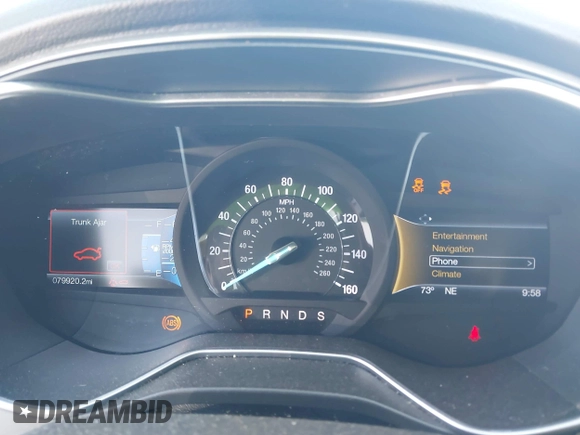 2016 Ford Fusion SE with VIN 3FA6P0HD2GR375515, listed as a IAAI auction lot 42156486 with 79,920 mi miles and . Bid and sale history available at DreamBid. Image 7.
