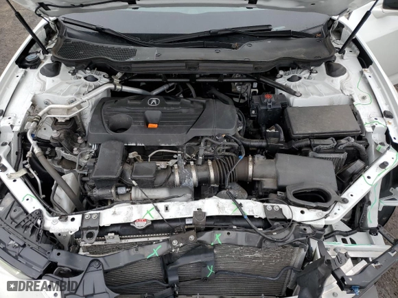 2022 Acura TLX w/A-Spec Package with VIN 19UUB6F56NA003697, listed as a Copart auction lot 50985895 with 34,607 mi miles and Salvage Title. Bid and sale history available at carsss.com. Image 11.