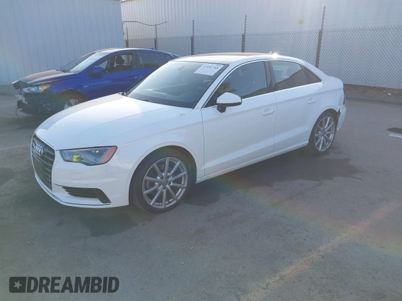2016 Audi A3 1.8T Premium Plus with VIN WAUC7GFFXG1056364, listed as a IAAI auction lot 41492768 with 54,721 mi miles. Bid and sale history available at carsss.com. Image 2.