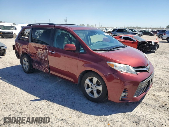 2019 Toyota Sienna XLE Auto Access Seat with VIN 5TDYZ3DC8KS971035, listed as a Copart auction lot 50024515 with 108,901 mi miles and Salvage Title. Bid and sale history available at carsss.com. Image 4.
