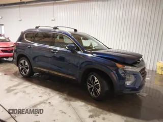 2020 Hyundai Santa Fe Limited with VIN 5NMS5CAA8LH304233, listed as a IAAI auction lot 41288073 with 60,207 mi miles. Bid and sale history available at carsss.com. Image 1.