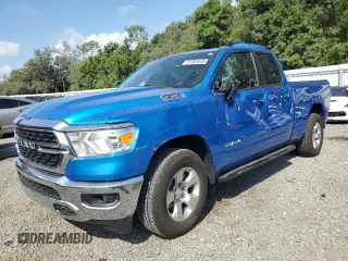 2022 Ram 1500 Big Horn z VIN 1C6RREBGXNN451989, wystawiony jako Copart lot #55385055 z przebiegiem Nie podano mil oraz Nie do naprawy • Non repairable. Historia ofert i sprzedaży dostępna na DreamBid. Obrazek 1.