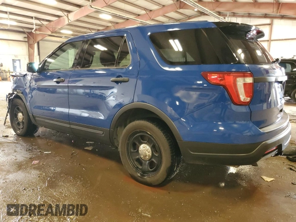 2019 Ford Police Interceptor Utility z VIN 1FM5K8AT1KGB15719, wystawiony jako Copart lot #65549154 z przebiegiem 81 581 mil mil oraz Nie do naprawy. Historia ofert i sprzedaży dostępna na DreamBid. Obrazek 2.