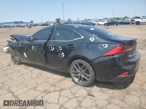 2020 Lexus IS 300 F Sport with VIN JTHG81F2XL5041747, listed as a Copart auction lot 58566025 with Not provided miles and Clean title. Bid and sale history available at DreamBid. Image 2.