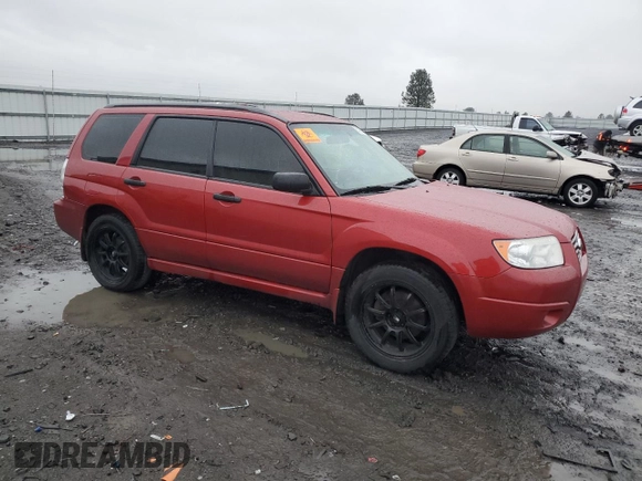 2007 Subaru Forester X with VIN JF1SG63617H748202, listed as a Copart auction lot 81965804 with 200,354 mi miles and Salvage Title. Bid and sale history available at carsss.com. Image 4.