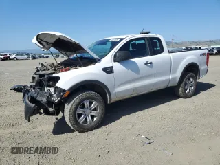 2021 Ford Ranger XL with VIN 1FTER1FHXMLD03953, listed as a Copart auction lot 54897235 with 92,862 mi miles and Salvage title. Bid and sale history available at DreamBid. Image 1.