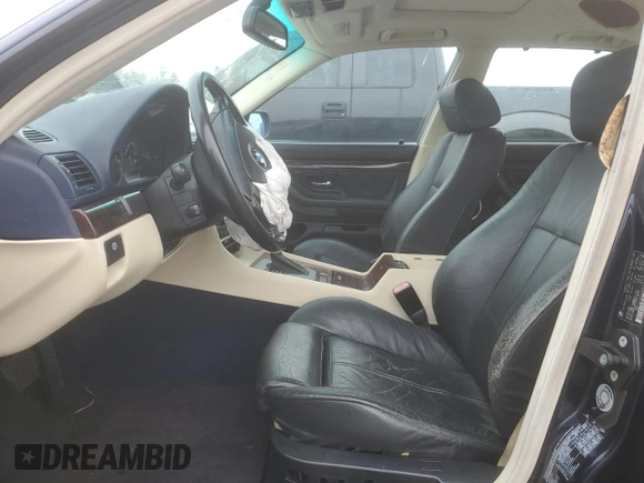 2000 BMW 7 Series 740i with VIN WBAGG8345YDN76725, listed as a Copart auction lot 78261524 with Not Provided miles and Salvage Title. Bid and sale history available at DreamBid. Image 7.