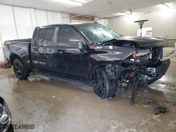 2022 Chevrolet Silverado 1500 LTD LT Trail Boss with VIN 3GCPYFEL3NG179831, listed as a Copart auction lot 71933414 with NaN miles and Salvage Title. Bid and sale history available at carsss.com. Image 4.