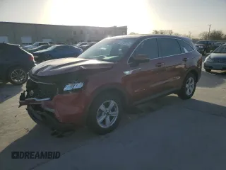 2021 Kia Sorento LX with VIN 5XYRG4LC8MG070183, listed as a Copart auction lot 49728725 with 49,316 mi miles and Salvage Title. Bid and sale history available at carsss.com. Image 1.