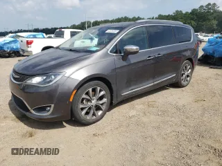 2017 Chrysler Pacifica Limited with VIN 2C4RC1GGXHR644646, listed as a Copart auction lot 63326395 with 85,700 mi miles and Salvage title. Bid and sale history available at DreamBid. Image 1.