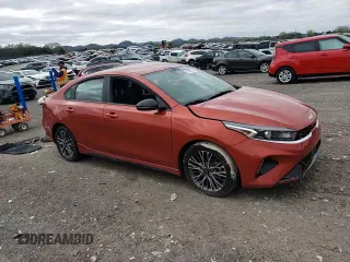 2024 Kia Forte GT-Line with VIN 3KPF54AD3RE716822, listed as a Copart auction lot 51407225 with 22,072 mi miles and Salvage Title. Bid and sale history available at DreamBid. Image 10.