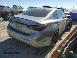 2022 Infiniti Q50 Luxe z VIN JN1EV7BP3NM311242, wystawiony jako Copart lot #80531574 z przebiegiem 62 453 mil mil oraz Szkoda całkowita • Salvage title. Historia ofert i sprzedaży dostępna na DreamBid. Obrazek 3.