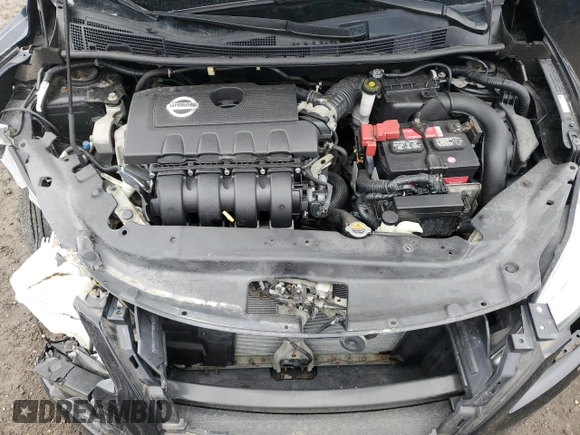 2013 Nissan Sentra FE+ S with VIN 3N1AB7AP6DL691226, listed as a Copart auction lot 46814625 with 73,650 mi miles and Salvage Title. Bid and sale history available at DreamBid. Image 11.